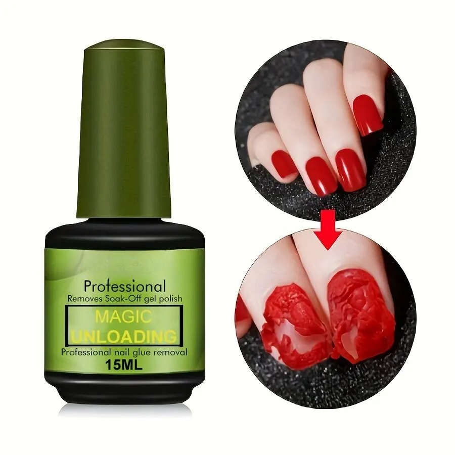 Nail Art Gel Polish - 15ml Magiczny Klej do Paznokci Żel
