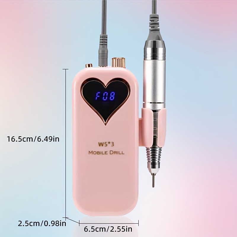 Nail Drill Machine - Przenośna wiertarka do paznokci, kompaktowy pilnik
