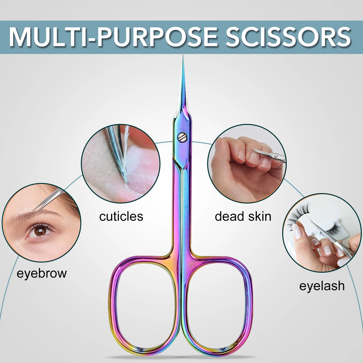 Nail Extension Form - Nożyczki do manicure rosyjskiego, do odnowy