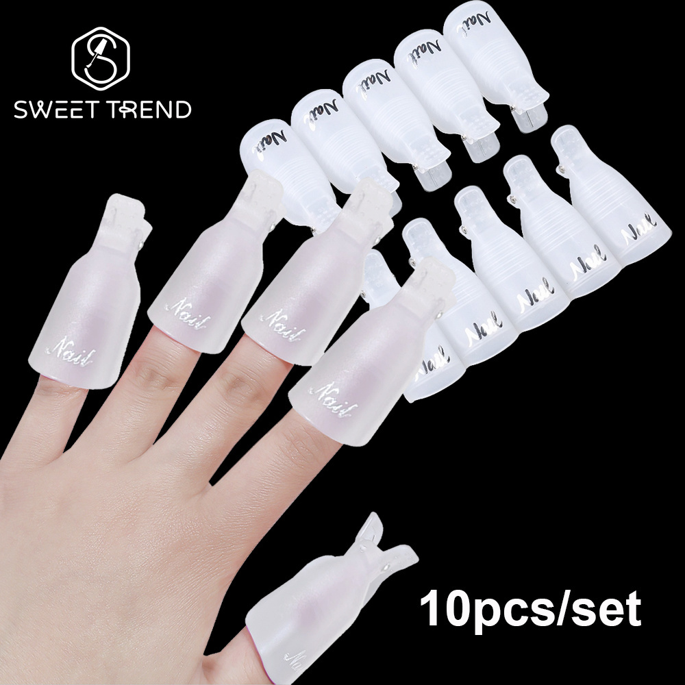 Nail Art Gel Polish - SWEET TREND - 10 sztuk/zestaw Plastikowe