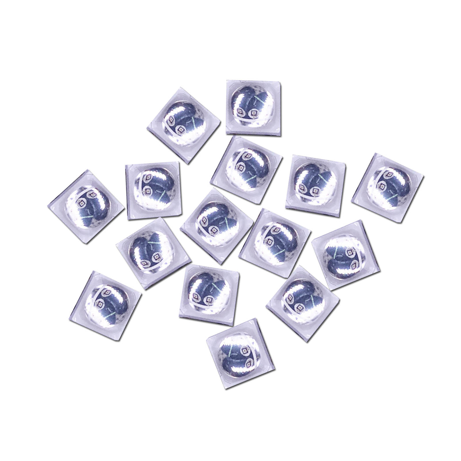 Uv Led Lamp Nail - 50 szt. 2W Epistar 365nm+405nm Trzykristalowe