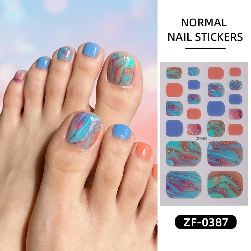 22 szt. Naklejki na paznokcie  – Nail Art Full Design recenzja i cena