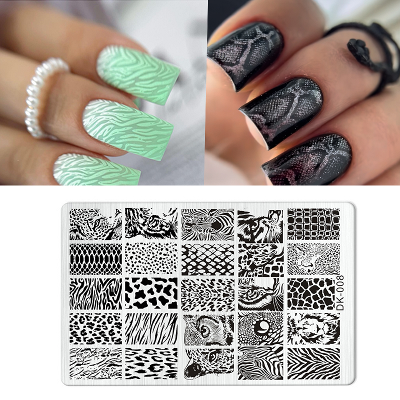 Obraz zwierzęcy wąż lampart tł – Nail Art Zebra Design recenzja i cena