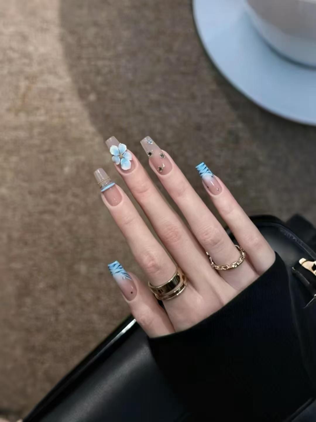 10 szt. Ręcznie Robione Paznok – Nail Art Zebra Design recenzja i cena