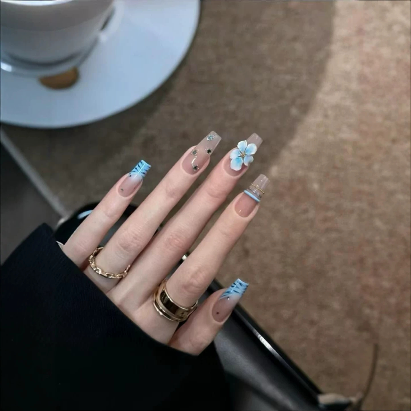 10 szt. Ręcznie Robione Paznok – Nail Art Zebra Design recenzja i cena
