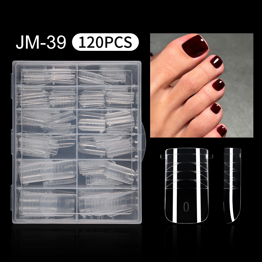 120 szt. Nowe Podwójne Formy d – Nail Extension Form recenzja i cena