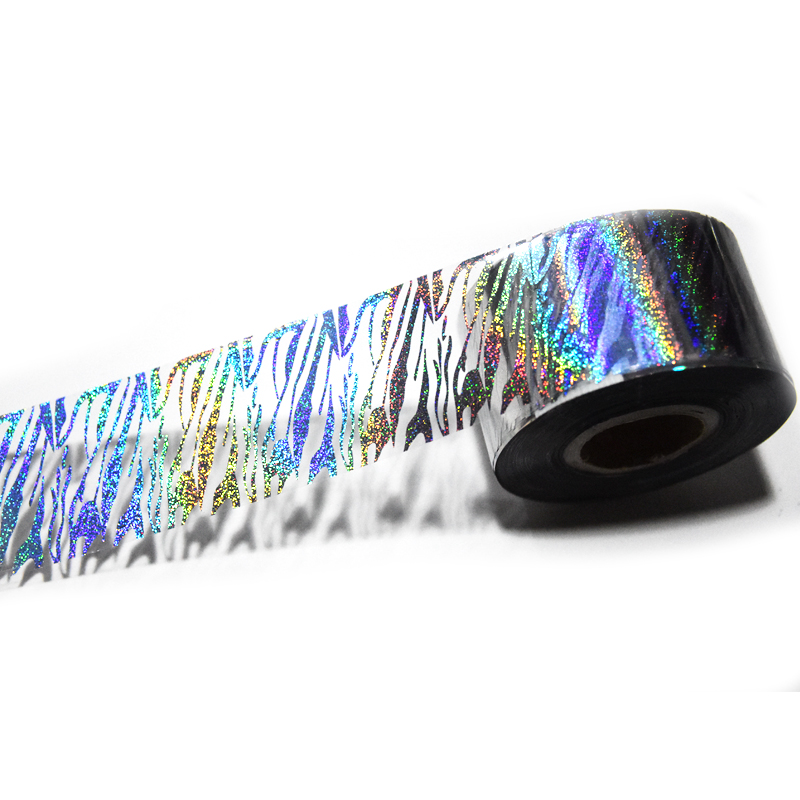 100 metrów holograficzne folie – Nail Art Zebra Design recenzja i cena