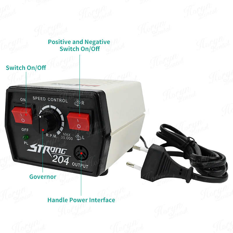 65W STRONG 204 elektryczna wie – Nail Drill Machine recenzja i cena