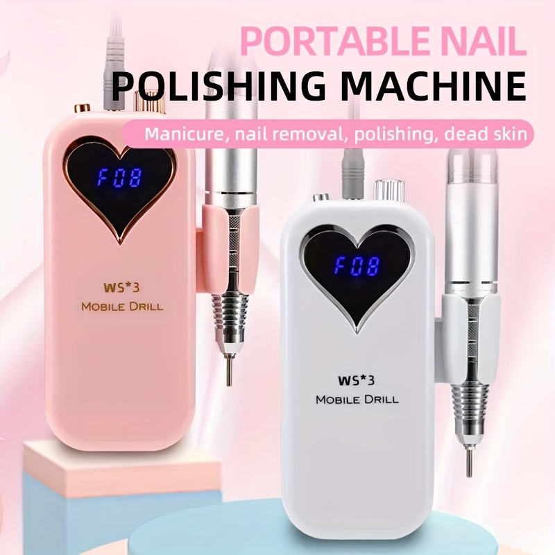 Przenośna wiertarka do paznokc – Nail Drill Machine recenzja i cena