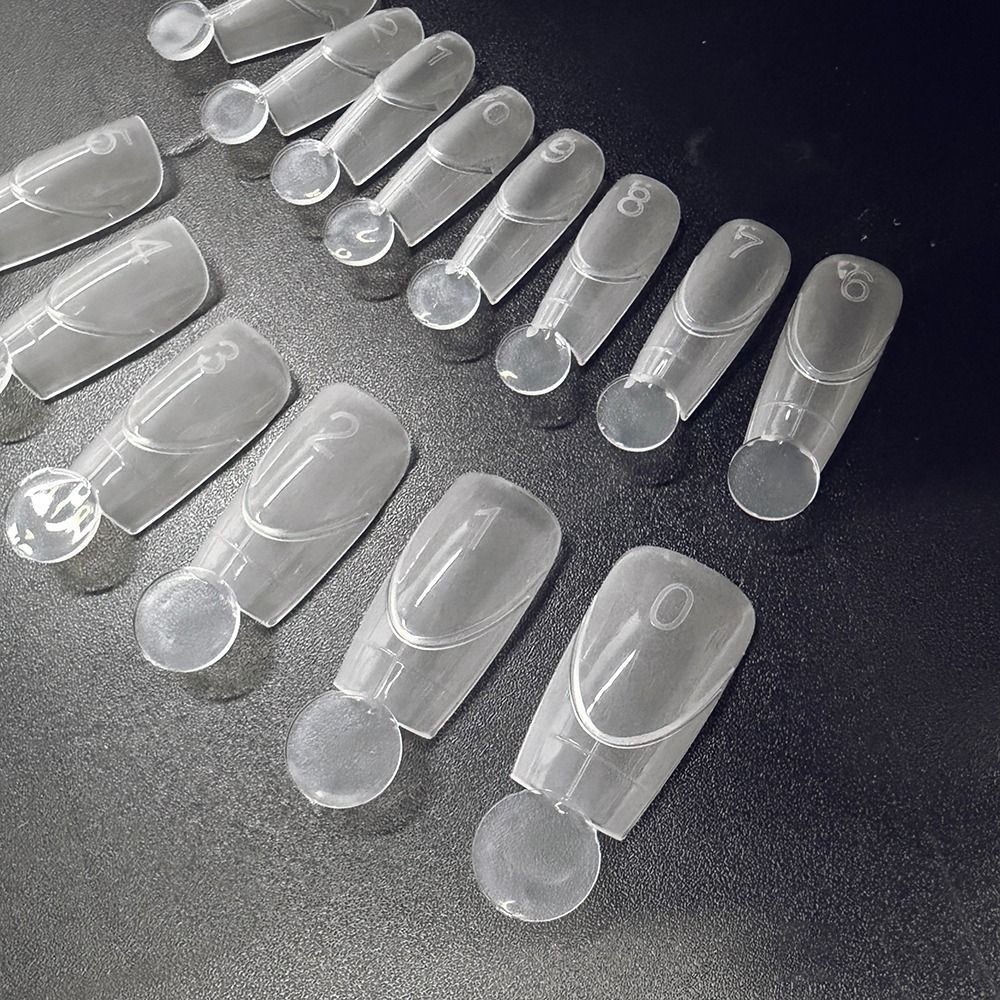 140 szt. Matowe Formy do Pazno – Nail Extension Form recenzja i cena