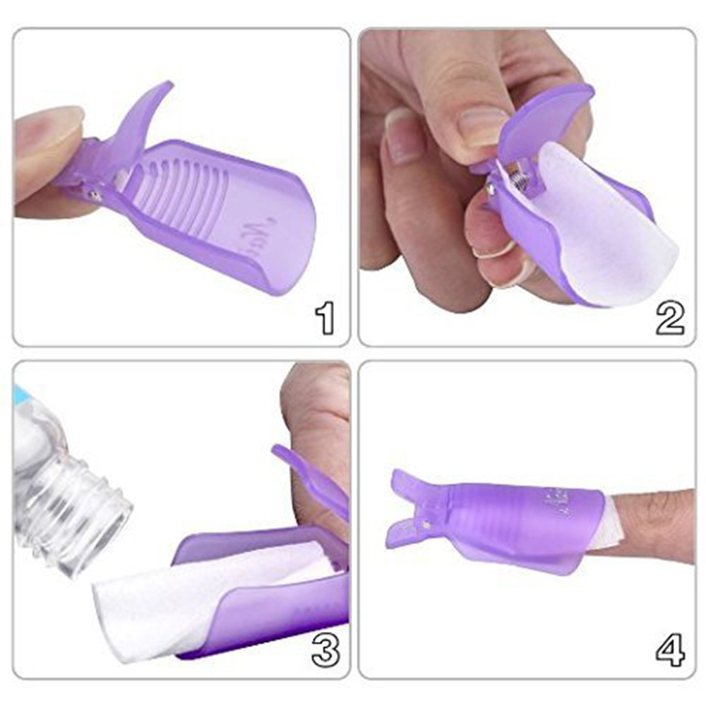 10 szt. Plastikowe klipsy do u – Nail Art Gel Polish recenzja i cena