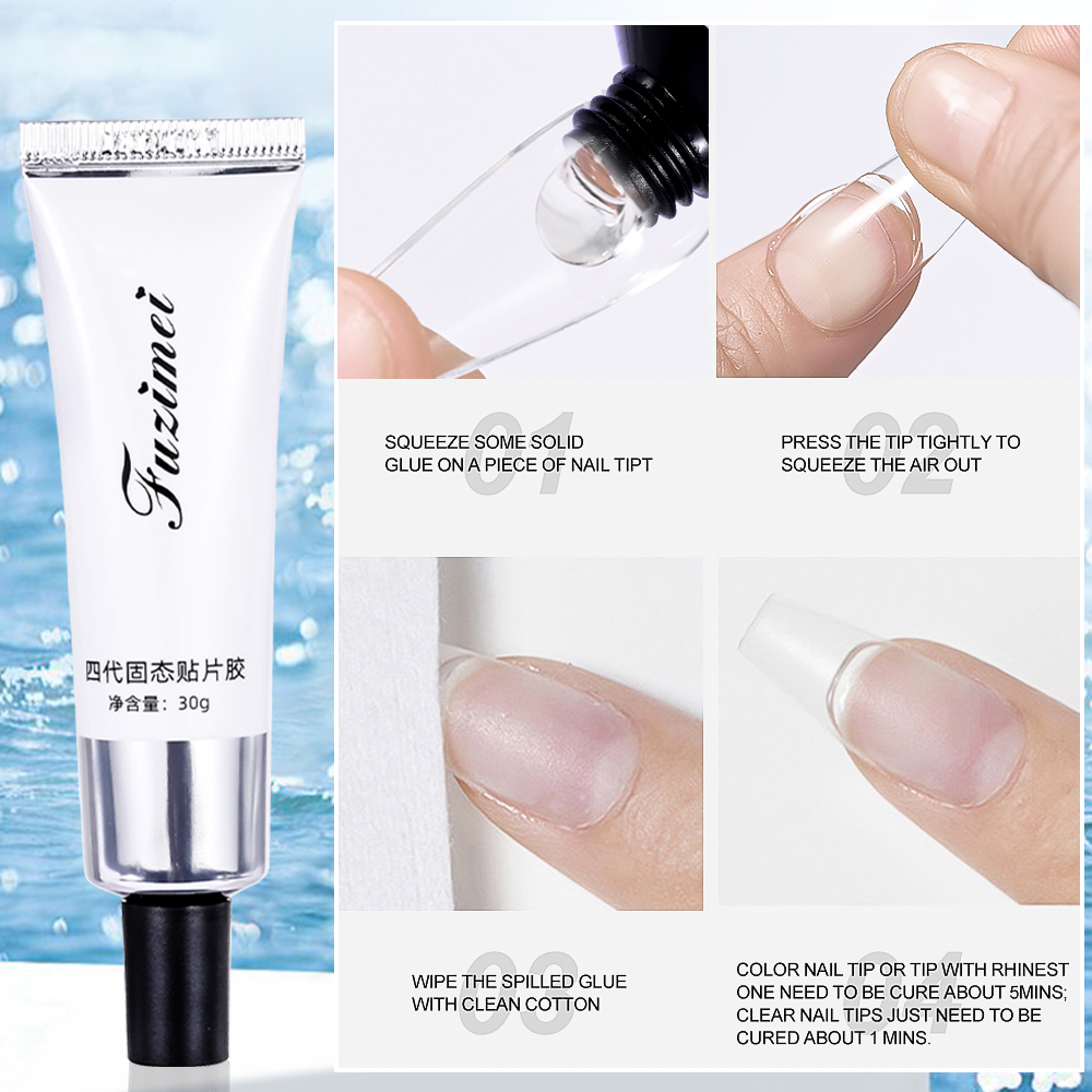 30/20/10g Solid Soft Fake Nail – Nail Extension Form recenzja i cena