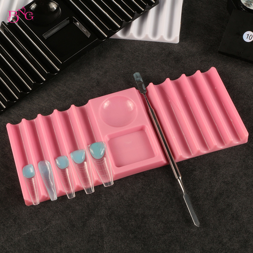 Stojak na dwa szablony BNG, pl – Nail Extension Form recenzja i cena