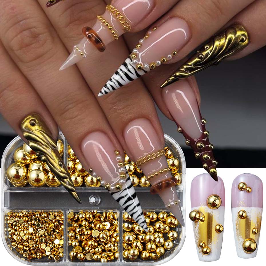 6 Siatek Mieszanych Rozmiarów  – Nail Art Full Design recenzja i cena