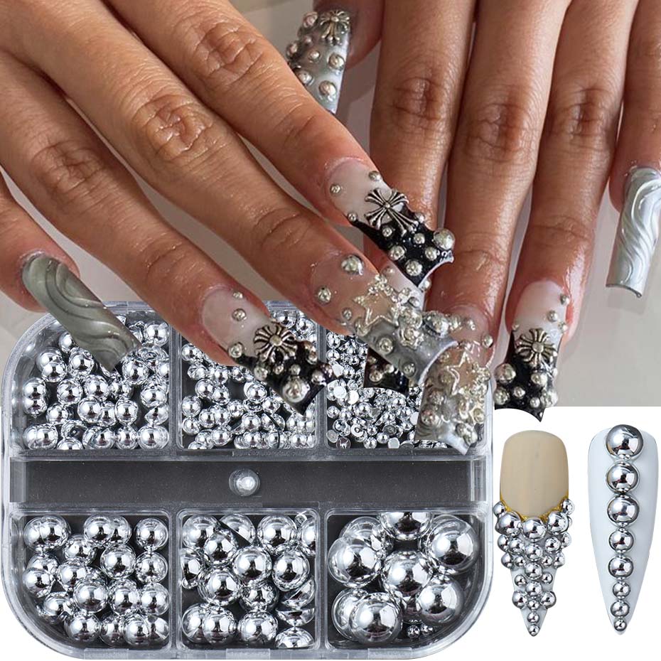 6 Siatek Mieszanych Rozmiarów  – Nail Art Full Design recenzja i cena