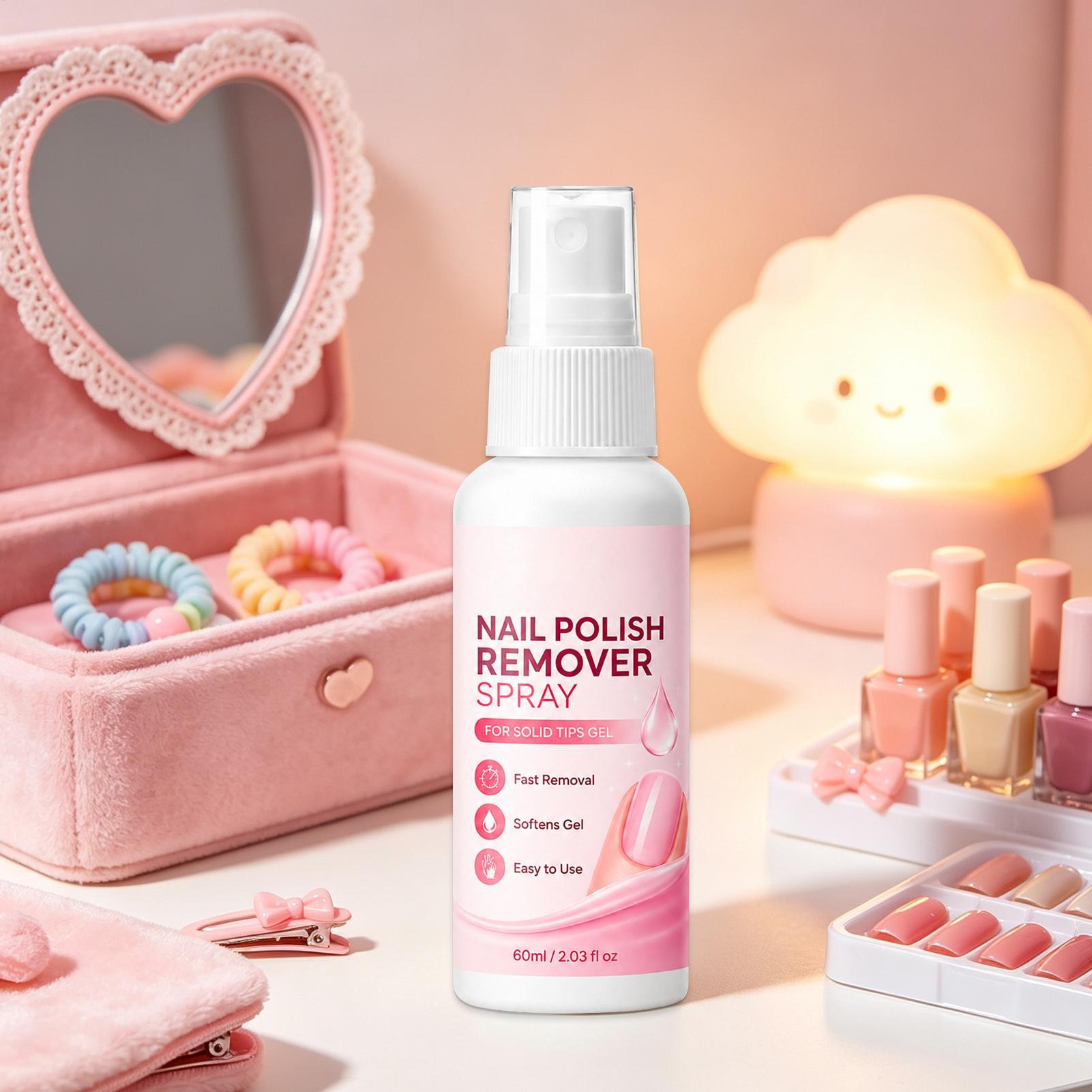60ml Spray do usuwania paznokc – Nail Art Gel Polish recenzja i cena