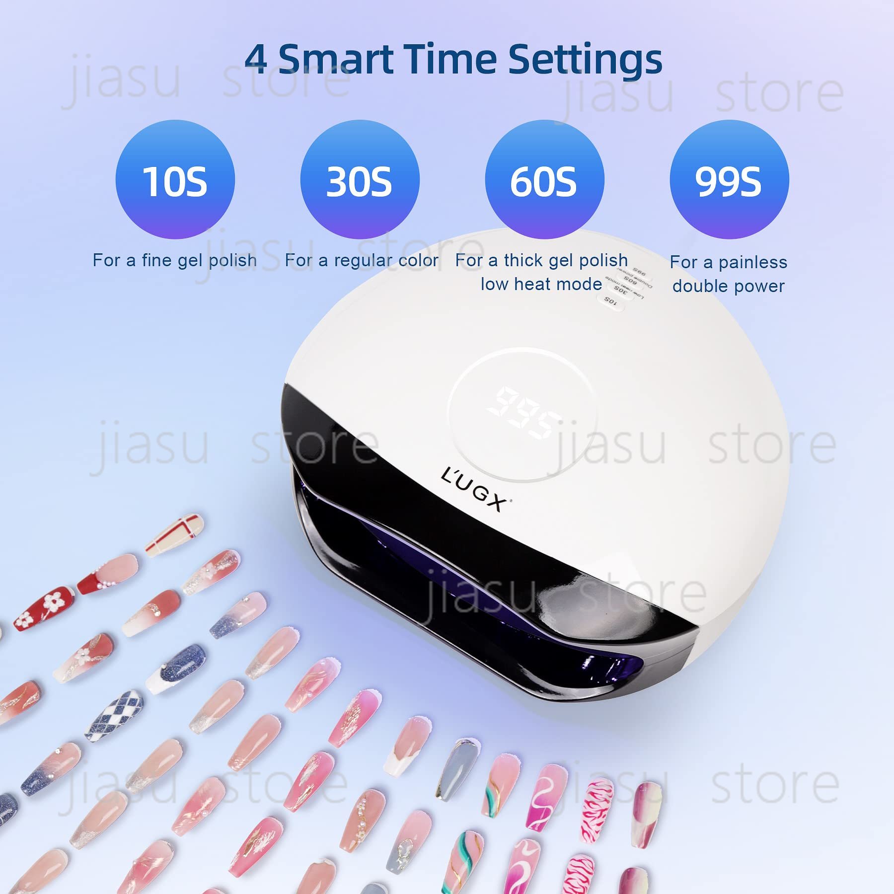 LUGX Gorąca Wyprzedaż 56W Bezp – Uv Led Lamp Nail recenzja i cena
