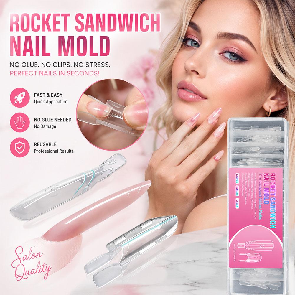 Zestaw 120 szt. szablonów do p – Nail Extension Form recenzja i cena