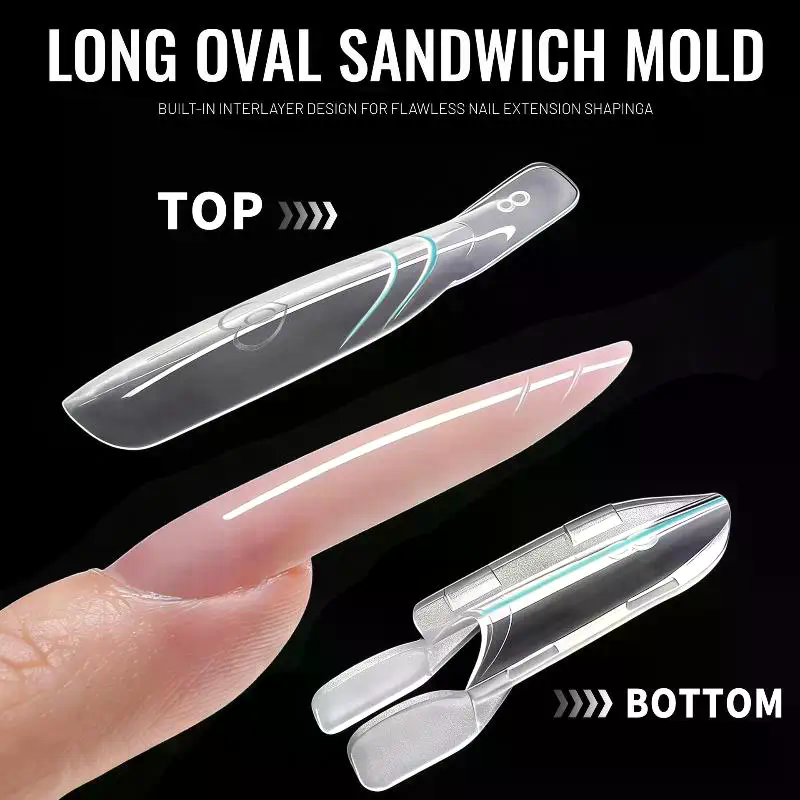 Formy do paznokci Sandwich Dua – Nail Extension Form recenzja i cena