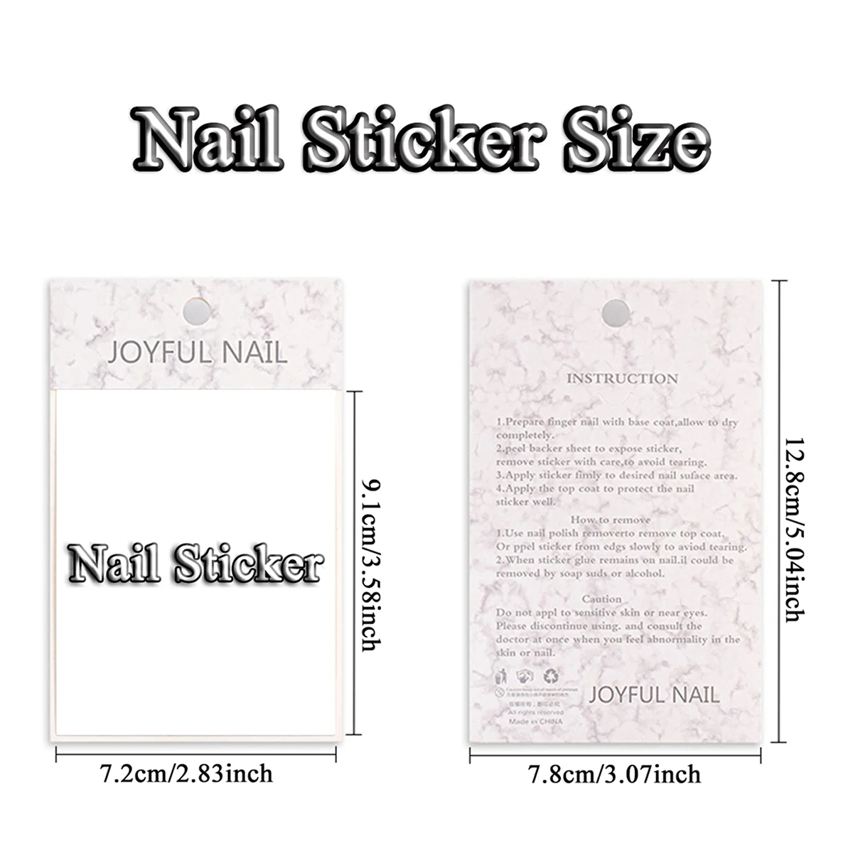 Naklejki do paznokci naklejki  – Nail Art Zebra Design recenzja i cena