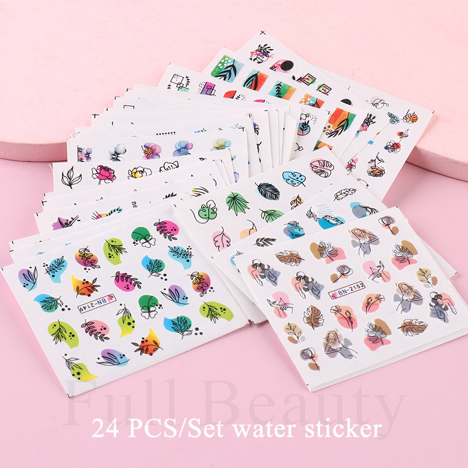 24szt / Zestaw Wiosna Lato Nak – Nail Art Full Design recenzja i cena