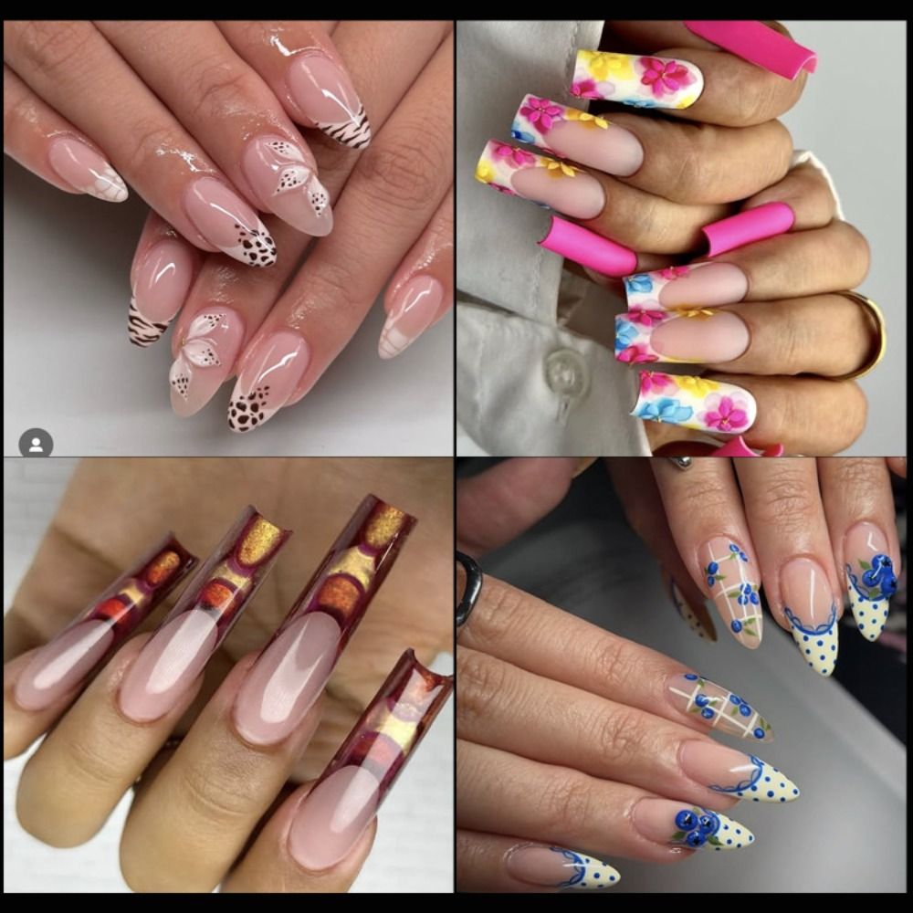 140 SZTUK 14 Rozmiarów Francus – Nail Extension Form recenzja i cena