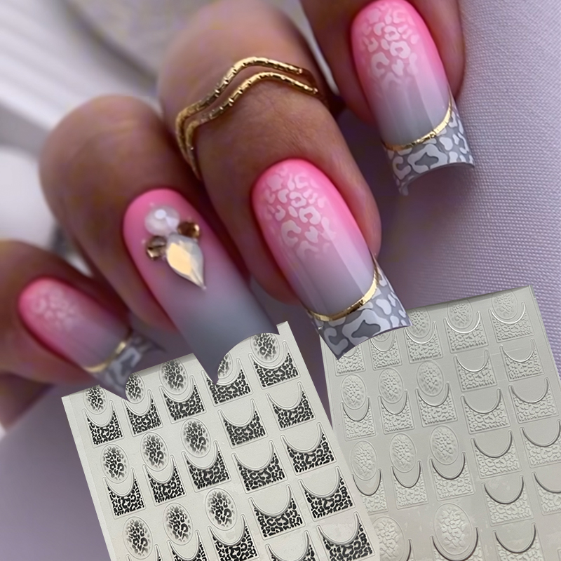 1szt Nowy tygrys Zebra Leopard – Nail Art Zebra Design recenzja i cena