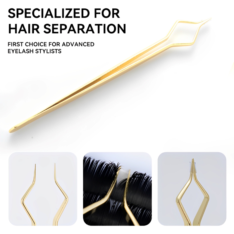 Nowe pęsety do przedłużania rz – Nail Extension Form recenzja i cena