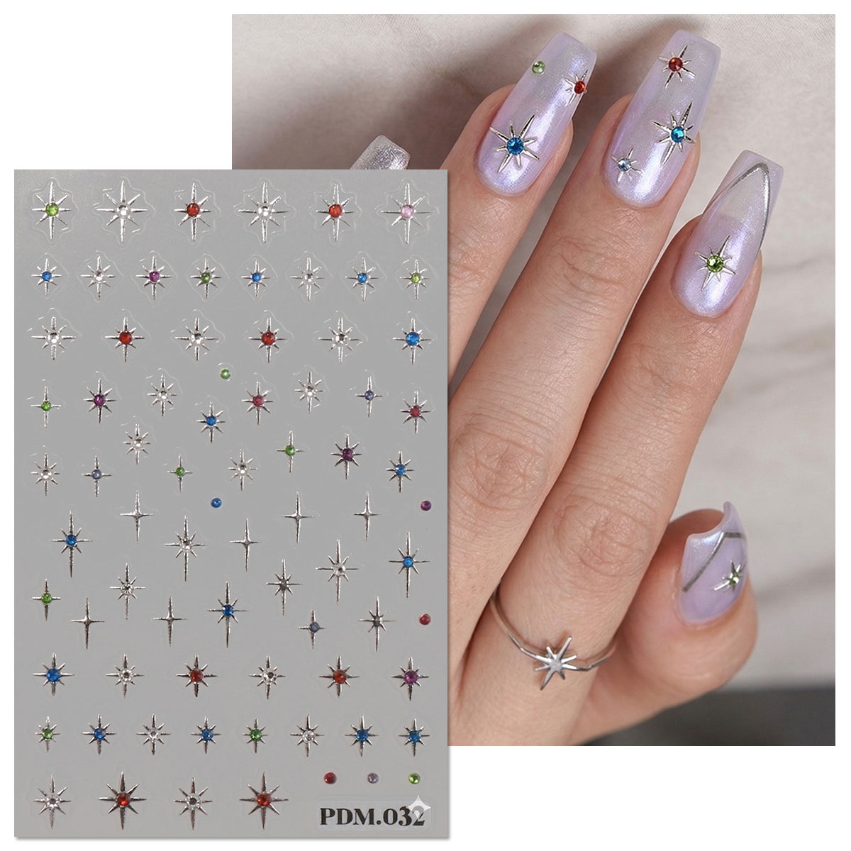 Naklejki na paznokcie Gold Sil – Nail Art Ramadan recenzja i cena